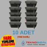 Elektroplast Fare Yemleme Istasyonu 10 Adet (Yem Dahildir)