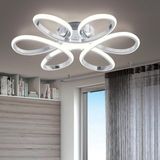 Elektroyou Linup Modern Gri Plafonyer Tavana Sıfır Beyaz Işık Salon Mutfak Yatak Odası Led Avize