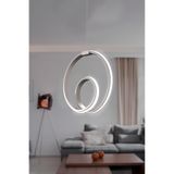 Elektroyou Orjin Gri Tekli Sarkıt LED Günışığı Ultra Ledli Salon Mutfak Oda Hol Ledli Avize