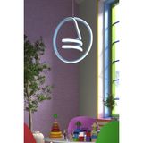 Elektroyou Venita Mavi Tekli Sarkıt LED Günışığı Ultra Ledli Salon Mutfak Oda Hol Ledli Avize
