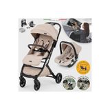 Elele Flight 2 Kabin Tipi Travel Sistem Bebek Arabası Bej