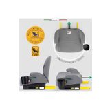Elele GrandeFix I-Size Yükseltici Oto Koltuğu İsoFix 125-150 CM 15-36 KG Gri