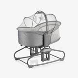 Elele We Made For Moms Verde Elektrikli Otomatik Sallanan Ana Kucağı Beşik 360° Dönebilir Kademeli, Gri