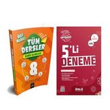 Element Yayınları 8. Sınıf Tüm Dersler Soru Bankası Ve Ünlü 5 Li Deneme Seti 2 Kitap
