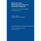 Elements of the Representation Theory of Associative Algebras: Volume 2, Tubes and Concealed Algebras of Euclidean type (London Mathematical Society Student Texts) by Daniel Simson (2007-09-17)