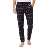 Elemge Esnek Kumaş Rahat Kesim Regular Fit Erkek Pijama Altı Beli Lastikli İpli Cepli Ekoseli Uyku Pantolonu İnce Eşofman (Lacivert Ekose, M)