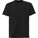 Elemge Pamuk Elastan Erkek Vücuda Oturan Magic Fit Siyah T-Shirt Kısa Kol Esnek Likralı Tişört Nefes Alan - 2XL