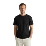 elemge Pamuk Elastan Vücuda Oturan Magic Fit Siyah Erkek T-Shirt Kısa Kol Esnek Likralı Compact Penye Süprem Tişört Nefes Alan Yapı Yumuşak Doku Tok Kumaş (Siyah, M)