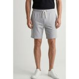 elemge Pamuklu Erkek Gri Casual Şort Yan Cepli Bağcıklı Regular Fit Kalıp Boru Paça Günlük Bermuda 2 Iplik - 2XL