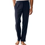 Elemge%100 Pamuk Premium Esnek Kumaş Regular Pijama Altı Beli Lastikli İpli Cepli Terletmez Erkek (Lacivert, L)