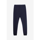 Elemge%100 Pamuk Premium Kumaş Kadın Pijama Altı Cepli Relax Fit Rahat Lastikli Ipli Terletmez Esnek (Lacivert, S)