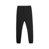 Elemge%100 Pamuk Premium Kumaş Kadın Pijama Altı Cepli Relax Fit Rahat Lastikli Ipli Terletmez Esnek (Siyah, S)