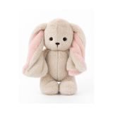 ELENA BABYWEAR Peluş Tavşan Lily 31 cm Yumuşak Bebek Uyku Arkadaşı Oyuncak Doğum Hediyesi Yerli Üretim