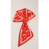 ElevaGlam Çocuk Kravat Eşarp Türk Bayrağı Desenli
