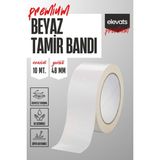 Elevats Premium 10 Mt. Beyaz Tamir Bandı 48 mm Tamir Bant