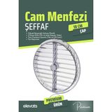 Elevats Şeffaf Havalandırma Cam Menfezi
