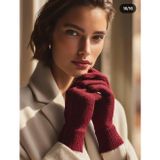 Eleven Market Kışlık Tiriko Kadın Eldiven Bordo Eldiven
