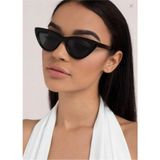 Eleven Markets Cat Eye Siyah Kadın Güneş Gözlüğü Kedi Gözü