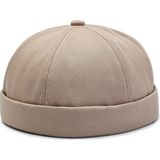 Eleven Markets Retro Docker Cap Takke Leon Bere Unisex Şapka - Standart - Bej