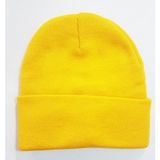 Eleven Markets Sarı Basic Bere Düz Bere Unisex - Standart