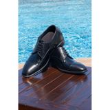 Elevold El Yapımı Özel Koleksiyon Detaylı 7 Cm Boy Uzatan Gizli Topuklu Klasik Damatlık Ayakkabı Kundura (SİYAH, EU Ayakkabı Beden Sistemi, Yetişkin, Erkek, Sayısal, Orta, 39)