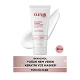 Elexir Eva BAKUCHIOL SOYULABİLİR YÜZ MASKESİ | CİLT YENİLEME VE AYDINLIK GÖRÜNÜM DESTEĞİ | PEEL OFF MASKE 50 ML