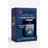 Elexsus Köpekler İçin C Vitamini Tableti 50gr – Bağışıklık Sistemini Güçlendiren Lezzetli Takviye