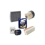Elf Clio 4 Yağ Bakım Filtre Seti 1.5 Dci Hava-Yağ-Polen-Mazot- 5W30