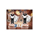 ELF REKLAM Bekarlığa Veda Pasta Süsü Bride To Be (10Adet)