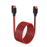 ELFCULB 10AWG 10FT Anderson Uzatma Kablosu 2 6 10 20 35 50FT Güneş Uzatma Kablosu Taşınabilir Güç İstasyonu için Anderson Konektörü Güneş Jeneratörü Güneş Paneli (10FT)