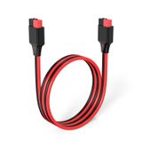 ELFCULB Anderson Uzatma Kablosu,12AWG Güneş Uzatma Kablosu Anderson Konnektör,Taşınabilir Güç İstasyonu Güneş Jeneratörü Güneş Paneli ile Uyumlu (2FT)