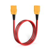 ELFCULB XT90 Konnektörler Kablosu, 10AWG XT90 Erkek - Dişi Uzatma Kablosu RC Pil Güneş Taşınabilir Güç İstasyonu ve Güneş Paneli (6FT)