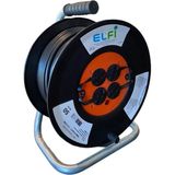 Elfi 3g 1,5 Mm² 3500W Profesyonel Makaralı Uzatma Kablosu ( %100 Bakır ) - 50 mt