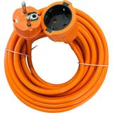 Elfi 3g 2,5 Mm² 3500W Ev Araç Uzatma Kablosu Fiş & Priz - 10 Metre - Turuncu