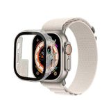 Elfia Apple ile Uyumlu Watch Ultra 49mm Ekran Koruyucu Darbe Korumalı Kasa Koruma Renksiz