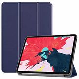 Elfia Apple iPad Air 11 2024 ile Uyumlu Kılıf Arkası Şeffaf 2 Farklı Stand Olabilen Sert Silikon İnce Tablet Kılıfı Lacivert