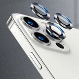 Elfia Apple iPhone 12 Pro Max ile Uyumlu Kamera Koruyucu Temperli Cam Lens Koruyucusu C07 Koyu Gri