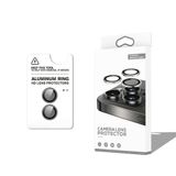 Elfia Apple iPhone 17 ile Uyumlu Safir Kamera Lens Koruyucu Parmak İzi Bırakmayan Anti Reflective, Gri
