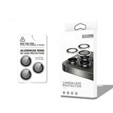 Elfia Apple iPhone 17 Pro Max ile Uyumlu Safir Kamera Lens Koruyucu Parmak İzi Bırakmayan Anti Reflective Koruma Titanyum-Gri