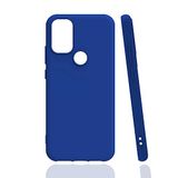 Elfia General Mobile GM 21 Plus ile Uyumlu Kılıf Silikon Mat Pastel Renkli Yumuşak Parmak İzi Bırakmayan İnce Kapak Biy Mavi