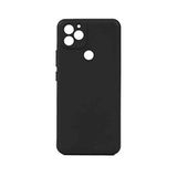 Elfia General Mobile GM 22 Plus ile Uyumlu Kılıf Silikon Mat Pastel Renkli Yumuşak Parmak İzi Bırakmayan İnce Kapak Biy Siyah
