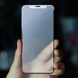 Elfia Huawei Mate 20 Lite ile Uyumlu Ekran Koruyucu Mat Seramik Tam Kaplayan Nano, Siyah