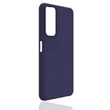 Elfia Huawei P Smart 2021 ile Uyumlu Kılıf Silikon Mat Pastel Renkli Yumuşak Parmak İzi Bırakmayan İnce Kapak Biy Lacivert
