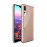 Elfia Huawei P20 Pro ile Uyumlu Şeffaf Tank Kamera Lens ve Darbe Korumalı Sert Silikon Kılıf, Gard