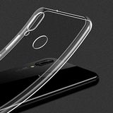 Elfia Huawei Y7 Prime 2019 ile Uyumlu Kılıfı Şeffaf Silikon Ultra İnce Tarz Kapak Süper