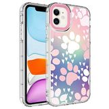 Elfia iPhone 11 ile Uyumlu Sert Silikon Desenli Kamera Korumalı Kılıf, Korn No7