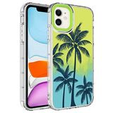Elfia iPhone 12 ile Uyumlu Sert Silikon Desenli Kamera Korumalı Kılıf, Korn No8