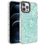 Elfia iPhone 12 Pro Max ile Uyumlu Sert Silikon Desenli Kamera Korumalı Kılıf, Korn No13