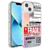 Elfia iPhone 13 ile Uyumlu Sert Silikon Desenli Kamera Korumalı Kılıf, Korn No5