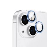 Elfia iPhone 13 Mini ile Uyumlu Safir ile Uyumlu Safir Kamera Lens Koruyucu Parmak İzi Bırakmayan Anti Reflective, Mavi
